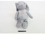 Tulilo Plyšový králíček Rosie 32 cm šedý