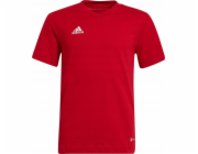 Adidas Dětské tričko Entrada 22 Tee červené HC0446 140cm