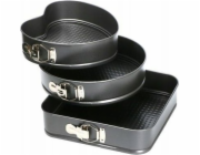 5five 5 pět plechů na pečení, 3 kusy různých tvarů