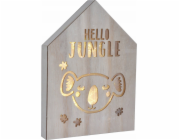 Douceur d`Interieur Dekorace interiérového designu s LED podsvícením, 20 x 27,5 cm, Koala