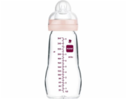 MAM Skleněná lahev 260ml pro dívku
