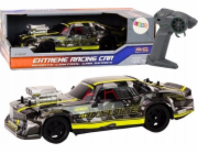 LeanToys auto na dálkové ovládání RC 1:16 gumová kola Drift černá