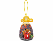 NICI NICI 49463 Maskot dinosaura Cerastupsy červený ve vulkanickém vejci 12cm ZELENÝ