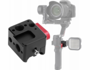 SunnyLife Držák s adaptérem a závitem 1/4 3/8 ISO pro DJI Ronin RS3 / RS3 Pro / RS2 / RSC2 / Ro-hc522