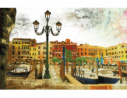 DIAMOND DOTZ Diamantová výšivka Diamond Dotz Čekání na cestující 72x47cm SD10401