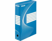 Esselte Arch box 80mm box 10 modrý