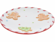 Home Styling Collection Vánoční talíř kolekce Home Styling, 22 cm, PERNÍK