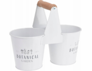 ProGarden BOTANICAL kuchyňské květináče na bylinky, dřevěná rukojeť