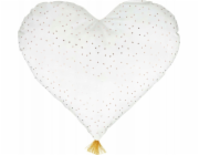 Atmosphera Dekorativní dětský polštář ve tvaru srdce