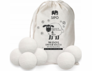 Rucanor Vilnos kamuoliukai džiovyklei SIPO S-DB6P, 6 vnt