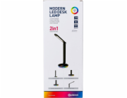 Platinet STOLNÍ LAMPA PLATINET RGB 12W S NABÍJECÍM PORTEM ČERNÁ [45938]