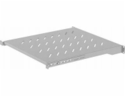 Lanberg Police pro 19 skříní Lanberg 800 mm (1U / 483 x 500 mm, nosnost až 25 kg, 4bodové uchycení)