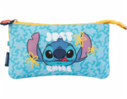 Disney Penál Stitch Tropical - 3přihrádkový penál