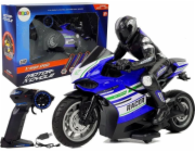Lean Sport Motor Sports Dálkově ovládaný závodní vůz 2,4G s dosahem 35 m, modrý