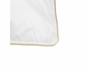 Polštář Masterjero Premium Fauxdown LOW, bílý, 50 x 70 cm
