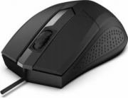 Rebeltec Optická myš Focus USB, 1200 DPI, 3 tlačítka a rolovací kolečko, citlivost 125 Hz, kabel 1,8 m, hmotnost 66 g