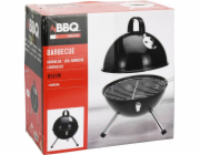 Přenosný gril na dřevěné uhlí smalt 30 cm KO-C83000470