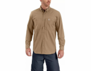 Carhartt Košile Rugged Professional v khaki barvě