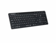 A4tech FStyler FBK27C AS, bezdrátová Dual mode Bluetooth+2,4G klávesnice, CZ, černá