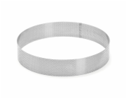 Kuhový rám na pečení de Buyer, 3097.08, perforovaný, průměr 20 cm, výška 4,5 cm, kulatý