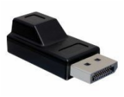 Delock adaptér Displayport samec > Displayport mini samice, černá