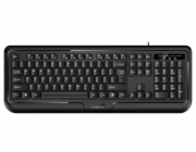 GENIUS KB-118 ver. II/ Drátová/ PS2/ černá/ CZ+SK layout