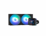 Zalman Chladič CPU Kapalný chladič CPU ALPHA2 DS A24 BL 240 mm