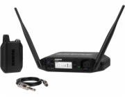 Shure GLXD14+E-Z4 - Cyfrowy system bezprzewodowy DUAL BAND z nadajnikiem bodypack i kablem gitarowym WA302