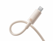 Rychlonabíjecí kabel Baseus USB na USB-C Habitat Series 1m 100W (růžový)