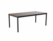 Zahradní stůl Keter Porto 200 walnut black steel