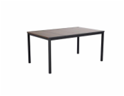 Zahradní stůl Keter Porto 160 walnut black steel
