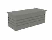 Zahradní box G21 Denver 560 L, metalický šedý plechový