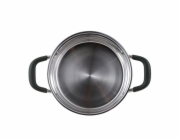 Kastrol s poklicí nerez MIDNIGHT 20 cm 2,3 litru BG-32126-MM