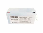 Baterie MHPower 6-EVF-150 Trakční gelová, 12V/150Ah, Terminál T2 - M8, Deep Cycle