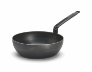Pánev de Buyer, 5214.28, BLUE CARBON, hluboká, modrá ocel, průměr 28 cm, výška 9 cm, vysoké hrany