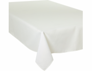 ATMOSPHERA Stylový ubrus odolný proti skvrnám v barvě slonové kosti, moderní ubrus, elegantní ubrus do obývacího pokoje, velký ubrus, ubrus v barvě slonové kosti, 150 x 300 cm