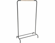 5five Ramínko na šaty, kovový stojan, 80x40x149 cm, černé