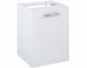 NoName A857973806 / ROCA / KWADRO / BOČNÍ MODUL 40 CM S NÁKLADNÍM KOŠEM, K DOPLNĚNÍ SKŘÍŇKAMI A PULTOVNÍMI DESKAMI, BÍLÝ LESKL / NÁHRADNÍ DÍL 167636 /