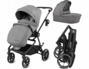 KinderKraft Kočárek DEEP-STRAPPER VELMONT ŠEDÝ 5906601700569