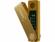 Ledger Hardwarová peněženka Nano X Gold pro kryptoměny