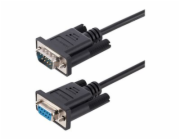 StarTech DB-9 - DB-9, 3m, černá (9FMNM-3M-RS232-CABLE)