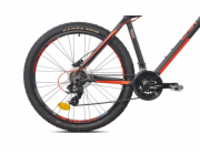 Horské kolo Outliner, 27,5", černá/červená/oranžová