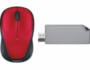 Myš Logitech M235 (910-002496 / 910-002497) + řada Studio – STŘED ŠEDÁ (956-000052)