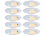 Paulmann CALLA LED zapuštěné svítidlo 10x5W 430lm kulaté, naklápěcí 3000/4000/6500K IP65 230V bílé matné