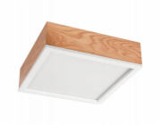 Lamkur Stropní svítidlo Oak Square 49021 2x15W E27 dub/bílá