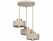 Luminex Stropní svítidlo Marti 9932, páskové, 3x15W, E27, bílá/zlatá