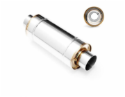 RM Motors Sports tlumič výfuku s přímým průchodem 76 mm 500 mm RM