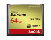 SanDisk CompactFlash Extreme 64GB UDMA7 SDCFXSB-064G-G46