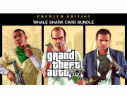 Rockstar Games Grand Theft Auto V: Premium Online Edition a balíček karet Whale Shark pro Xbox One, digitální verze