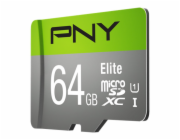 Paměťová karta MicroSDXC Elite 64GB P-SDUX64U185GW-GE